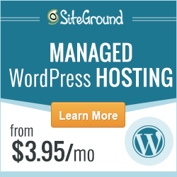 SiteGround Managed WordPress Hosting from $3.95/month
